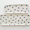 Porcelain Skinny Platter - Blueberry